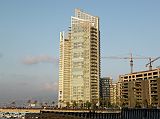 Beirut Corniche 07 Marina Tower With Four Seasons Hotel Behind